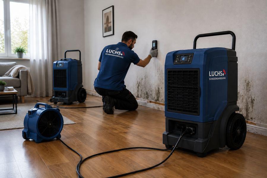 Feuchtemessung nach Wasserschaden